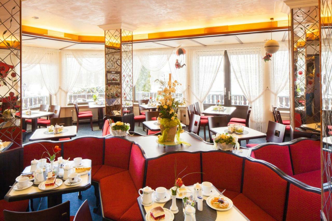 Themen Hotel Terrassen Cafe Бад-Мюндер-ам-Дайстер Экстерьер фото