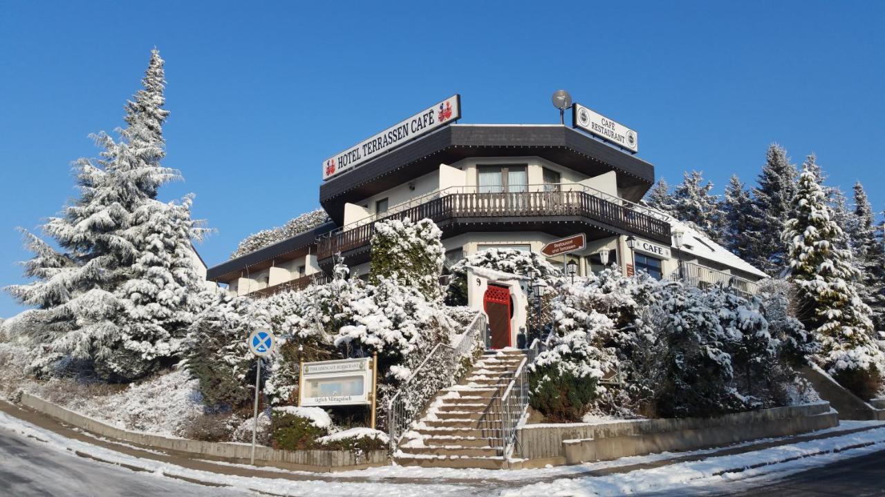 Themen Hotel Terrassen Cafe Бад-Мюндер-ам-Дайстер Экстерьер фото